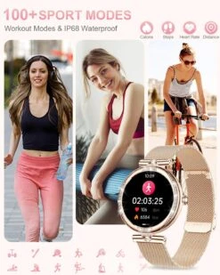 Montre Connectée Femme Appels 1.19 Pouce -Monde Electronique montre connectee femme iphone 13 modes sport