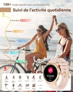 Montre Connectée Femme Smartwatch -Monde Electronique montre connectee femme iphone 15 activite