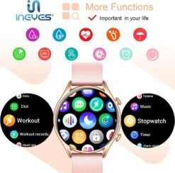 Montre Connectée Femme Performante 8 Montre Connectée Femme Performante -Monde Electronique montre connectee femme kw10 options