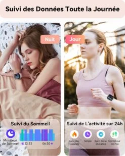 Montre Connectée Femme Longue Autonomie 17 Montre Connectée Femme Longue Autonomie -Monde Electronique montre connectee femme longue autonomie donnees activites