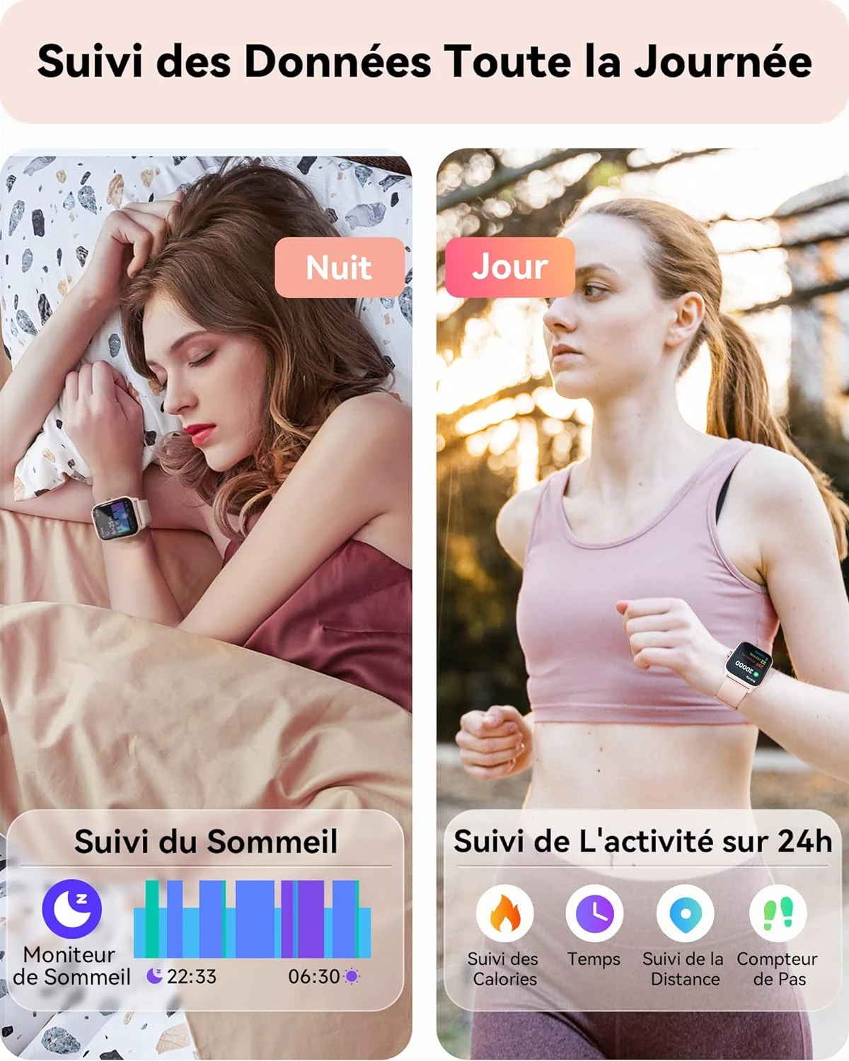 Montre Connectée Femme Longue Autonomie 10 Montre Connectée Femme Longue Autonomie – Image 8