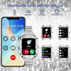 Montre Connectée Femme Originale -Monde Electronique montre connectee femme originale bluetooth