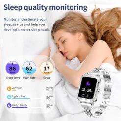 Montre Connectée Femme Originale -Monde Electronique montre connectee femme originale sommeil