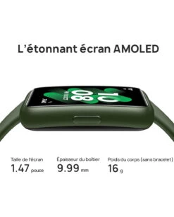 Montre Sport Femme Rectangle -Monde Electronique montre connectee femme rectangulaire amoled