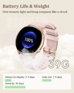 Montre Connectée Santé Des Femmes -Monde Electronique montre connectee femme redmi note 10 batterie