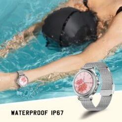 Montre Connectée Femme Joli Design 17 Montre Connectée Femme Joli Design -Monde Electronique montre connectee femme samsung s10 etanche