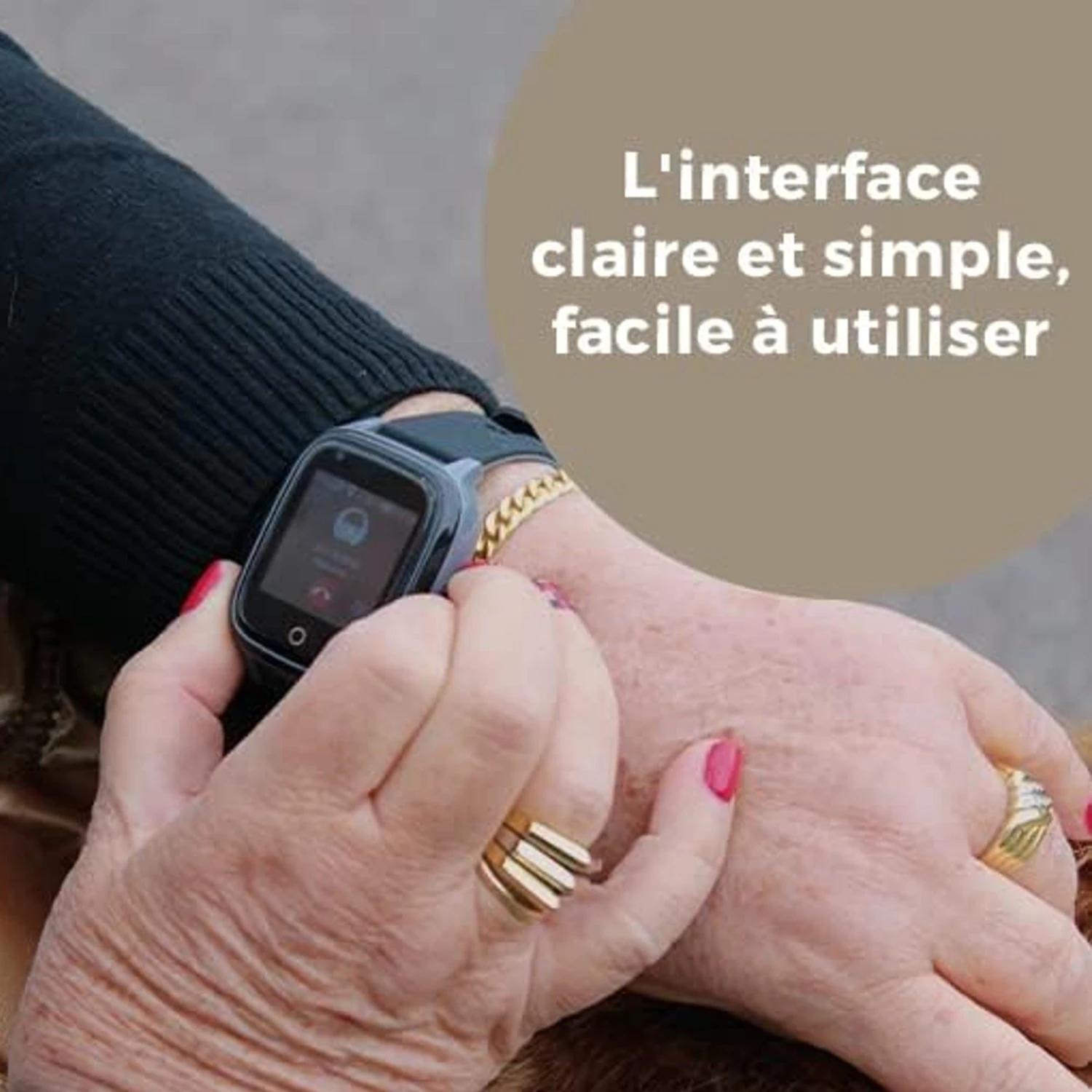 Montre Connectée Femme Senior 5 Montre Connectée Femme Senior – Image 3