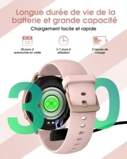 Montre Connectée Femme Tension Artérielle -Monde Electronique montre connectee femme tension arterielle batterie