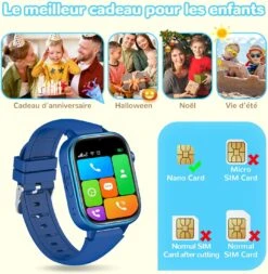 Montre Connectée Géolocalisable Enfant -Monde Electronique montre connectee geolocalisable enfant Cadeaux