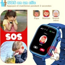 Montre Connectée Géolocalisable Enfant -Monde Electronique montre connectee geolocalisable enfant SOS