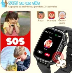 Montre Connectée GPS Enfant -Monde Electronique montre connectee gps enfant SOS