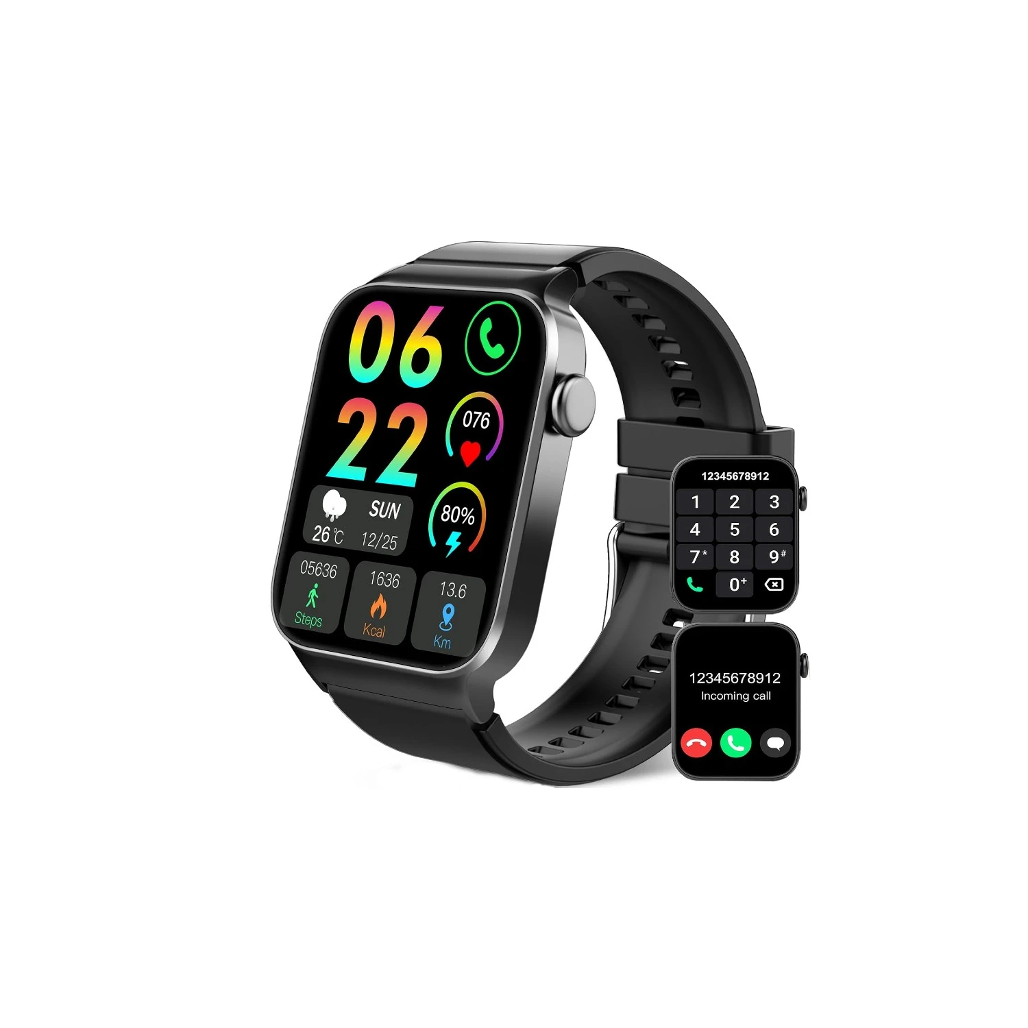 Montre Connectée Smartwatch 1.85 Pouce 3 Montre Connectée Smartwatch 1.85 Pouce