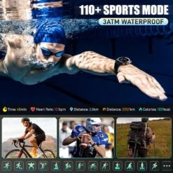 Montre Connectée Militaire -Monde Electronique montre connectee militaire modes sport