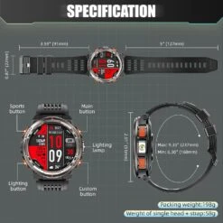 Montre Connectée Militaire -Monde Electronique montre connectee militaire specifications