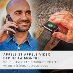 Montre Connectée Personne Âgée -Monde Electronique montre connectee personne agee appels