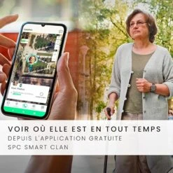 Montre Connectée Personne Âgée -Monde Electronique montre connectee personne agee localisation
