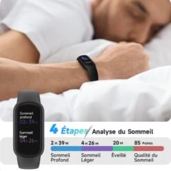 Montre Connectée Podomètre -Monde Electronique montre connectee podometre sommeil