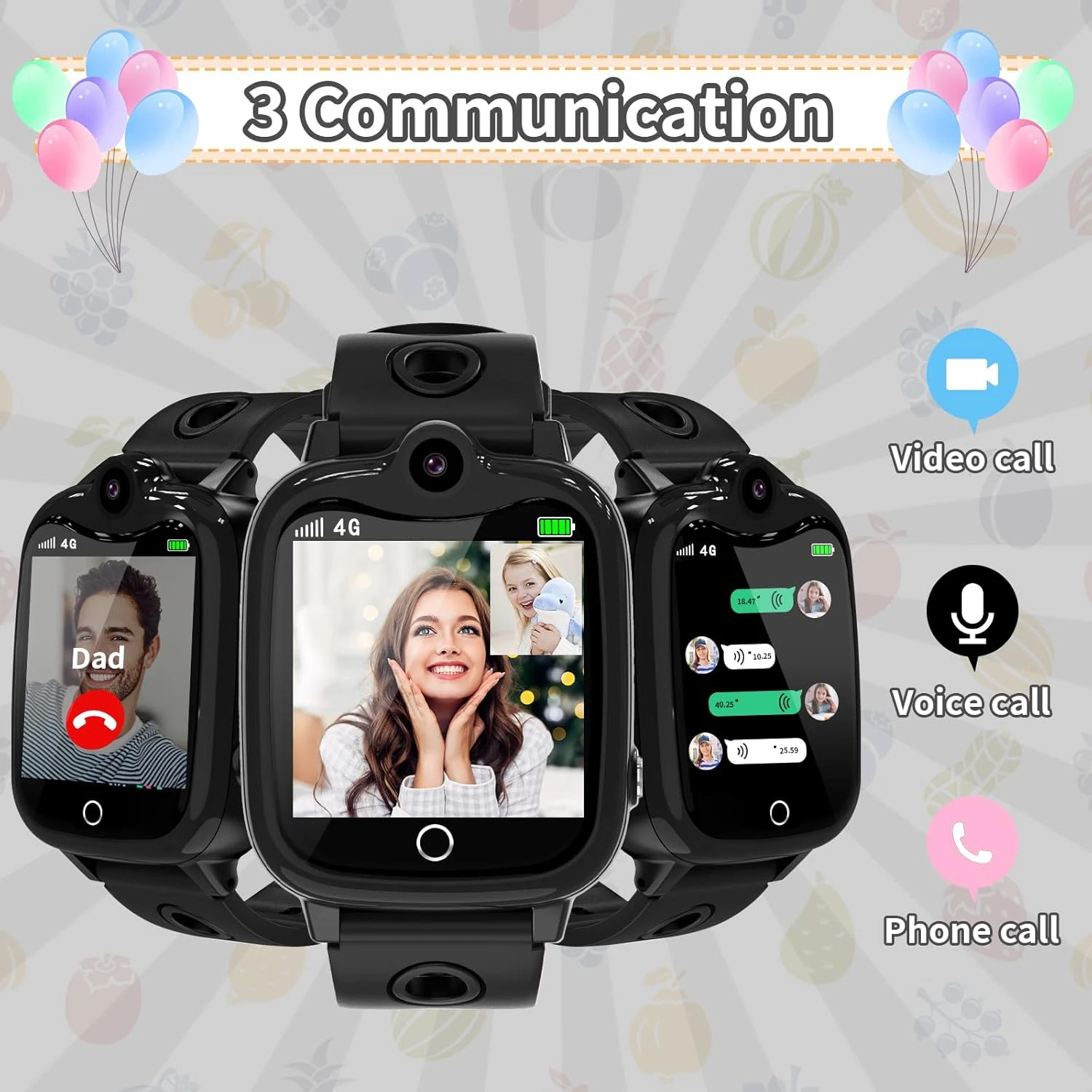 Smartwatch Enfant Avec Appels 4 Smartwatch Enfant Avec Appels – Image 2