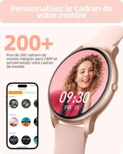 Montre Connectée Pour Petit Poignet Femme -Monde Electronique montre connectee pour petit poignet femme cadrans