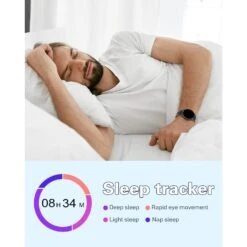 Montre Connectée Sport 1.3 Pouce -Monde Electronique montre connectee redmi note 13 suivi sommeil