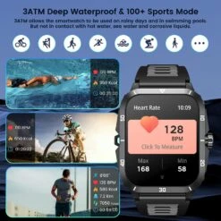 Montre Connectée Intelligente 3 ATM 13 Montre Connectée Intelligente 3 ATM -Monde Electronique montre connectee samsung s20 sport etanche