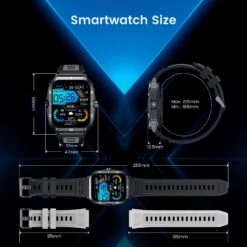 Montre Connectée Intelligente 3 ATM 15 Montre Connectée Intelligente 3 ATM -Monde Electronique montre connectee samsung s20 taille montre