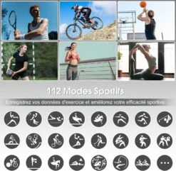 Montre Intelligente Connectée Sport -Monde Electronique montre connectee samsung s24 modes sport