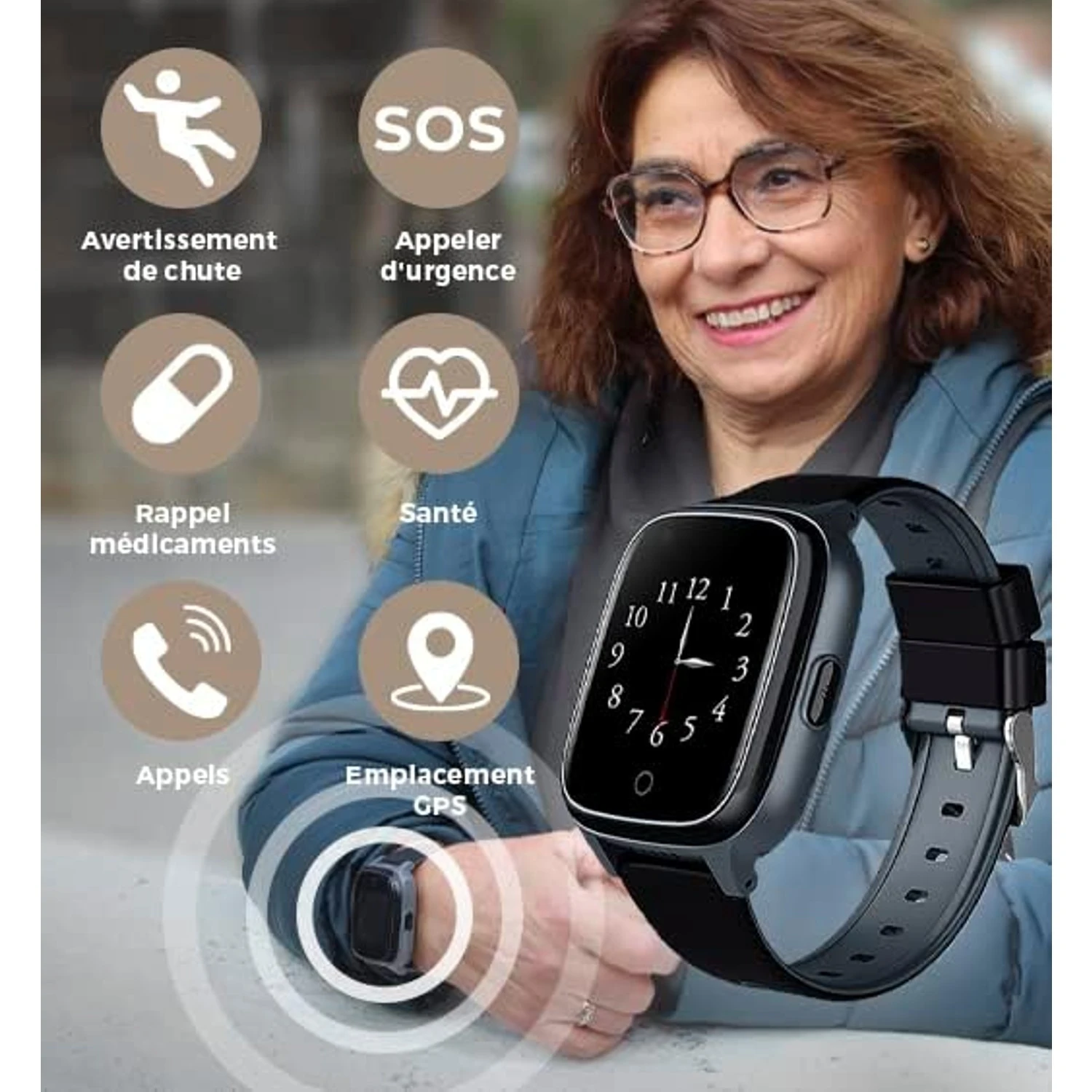 Montre Connectée Senior 8 Montre Connectée Senior – Image 6
