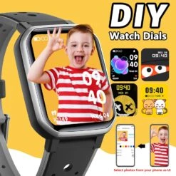 Montre Connectée Enfant Avec Tracker Fitness -Monde Electronique montre connectee smartwatch enfant cadrans