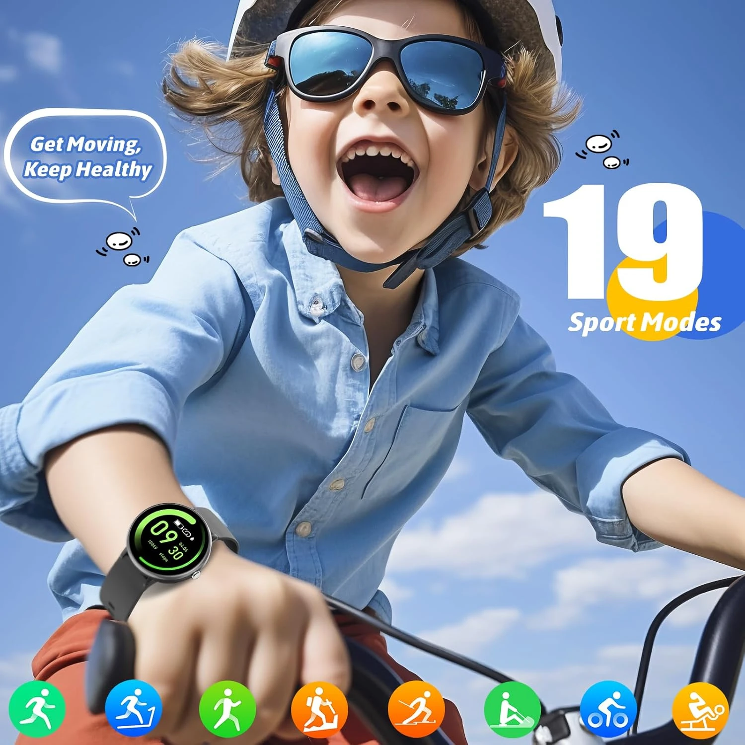 Montre Digitale Pour Enfant 4 Montre Digitale Pour Enfant – Image 2