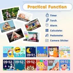 Montre Enfant Avec Jeux -Monde Electronique montre enfant avec jeux fonctions