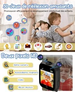 Montre Enfant Éducative -Monde Electronique montre enfant educative jeux