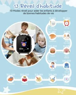 Montre Enfant Éducative -Monde Electronique montre enfant educative reveil