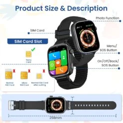 Montre Enfant Surveillance -Monde Electronique montre enfant surveillance SIM