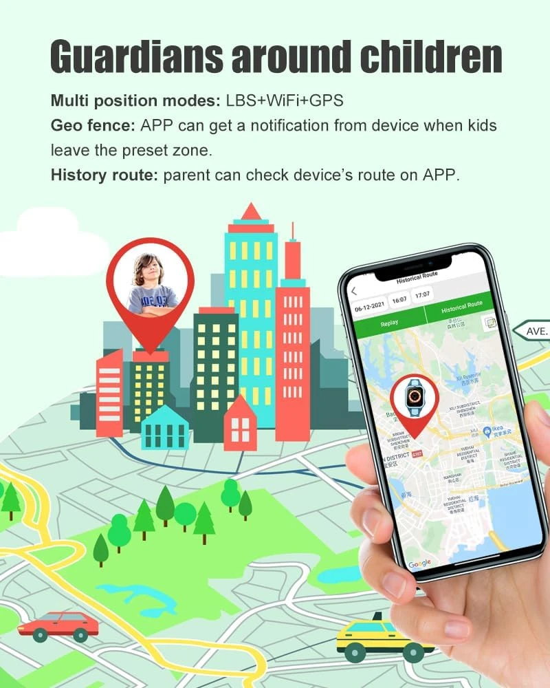 Montre GPS Enfant 4G 4 Montre GPS Enfant 4G – Image 2