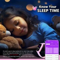 Montre Interactive Fille -Monde Electronique montre interactive fille sommeil