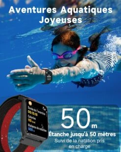 Montre Connectée Enfant Écran Digital 12 Montre Connectée Enfant Écran Digital -Monde Electronique smartwatch pour enfant 5ATM